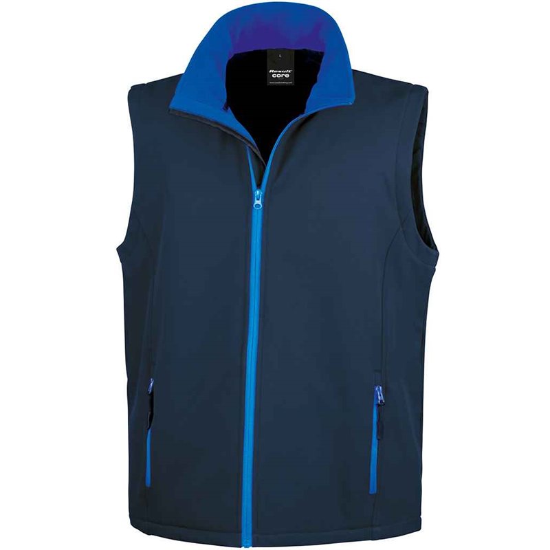Result Core Printable Soft Shell Bodywarmer