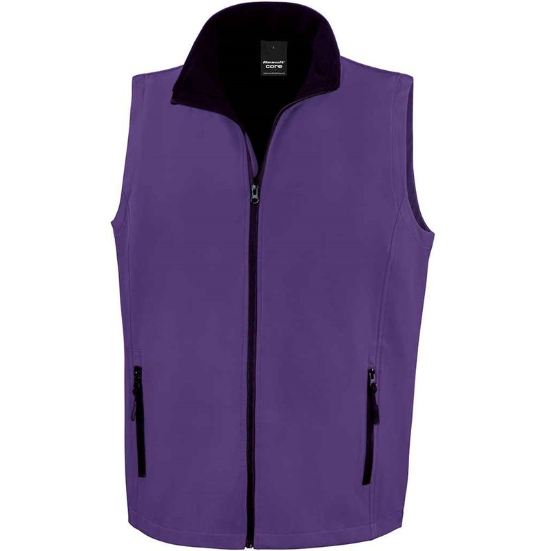 Result Core Printable Soft Shell Bodywarmer