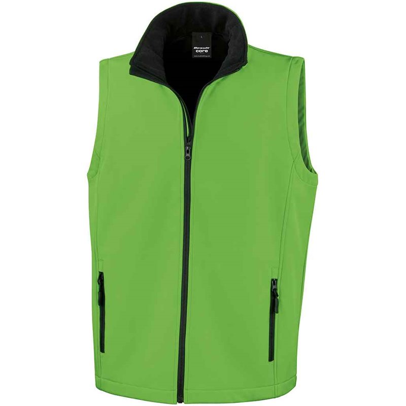Result Core Printable Soft Shell Bodywarmer