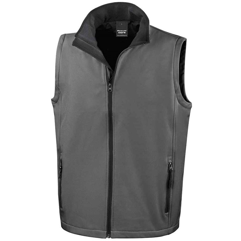 Result Core Printable Soft Shell Bodywarmer