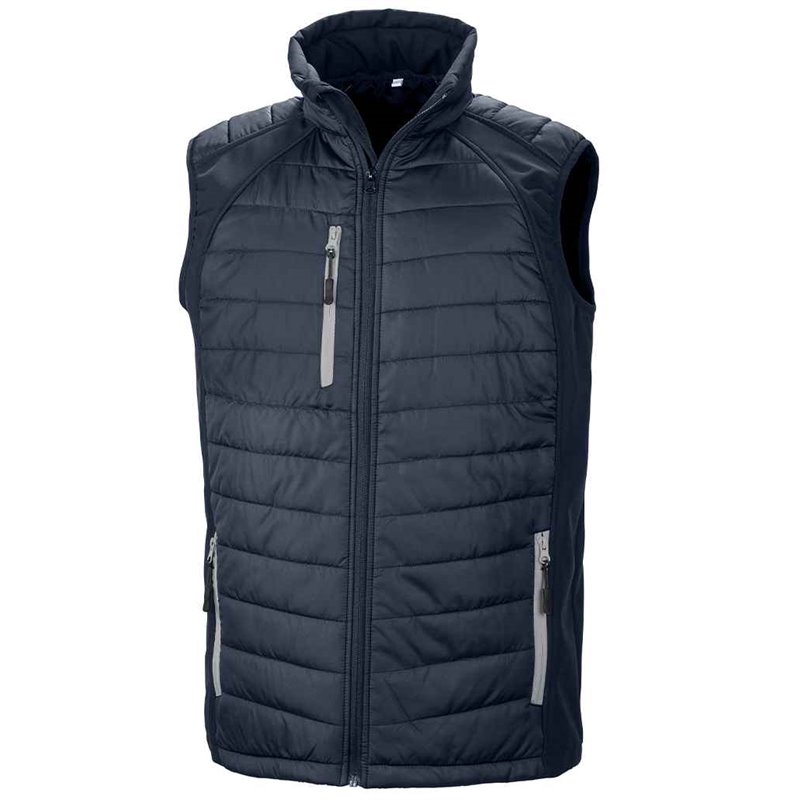 Result Genuine Recycled Compass Padded Gilet
