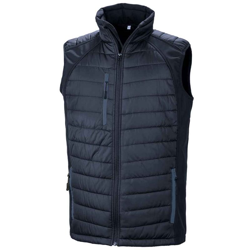 Result Genuine Recycled Compass Padded Gilet