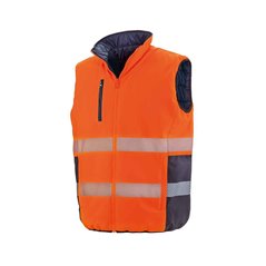 Result Safe-Guard Reversible Soft Padded Gilet