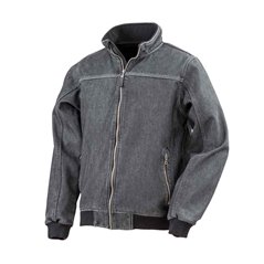 Result Stone Wash Denim Soft Shell Jacket
