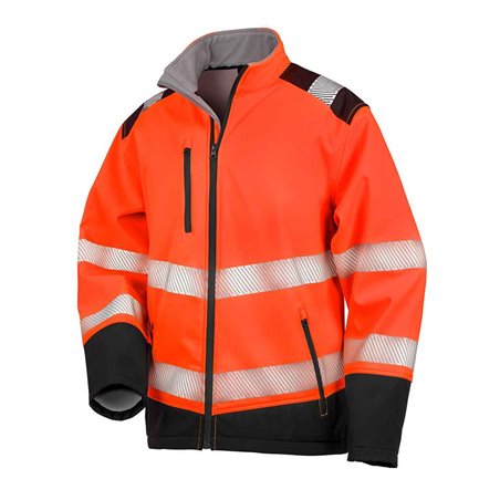 Result Safe-Guard Printable Ripstop Safety Soft Shell Jacket