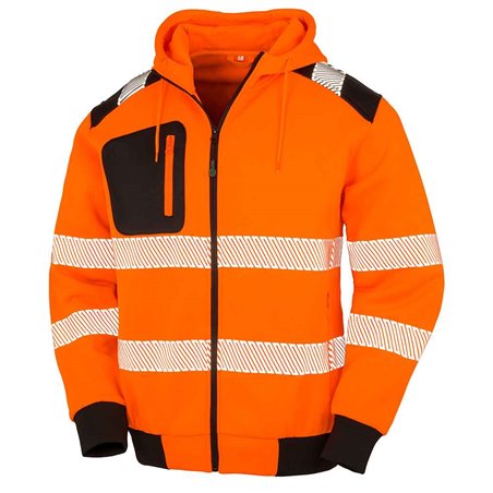 Result Genuine Recycled Safety Zip Hoodie
