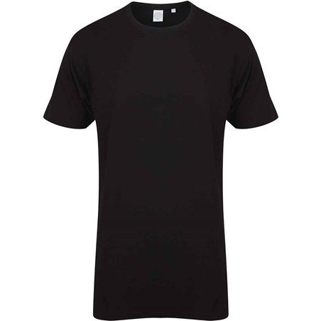 SF Men Longline Dipped Hem T-Shirt
