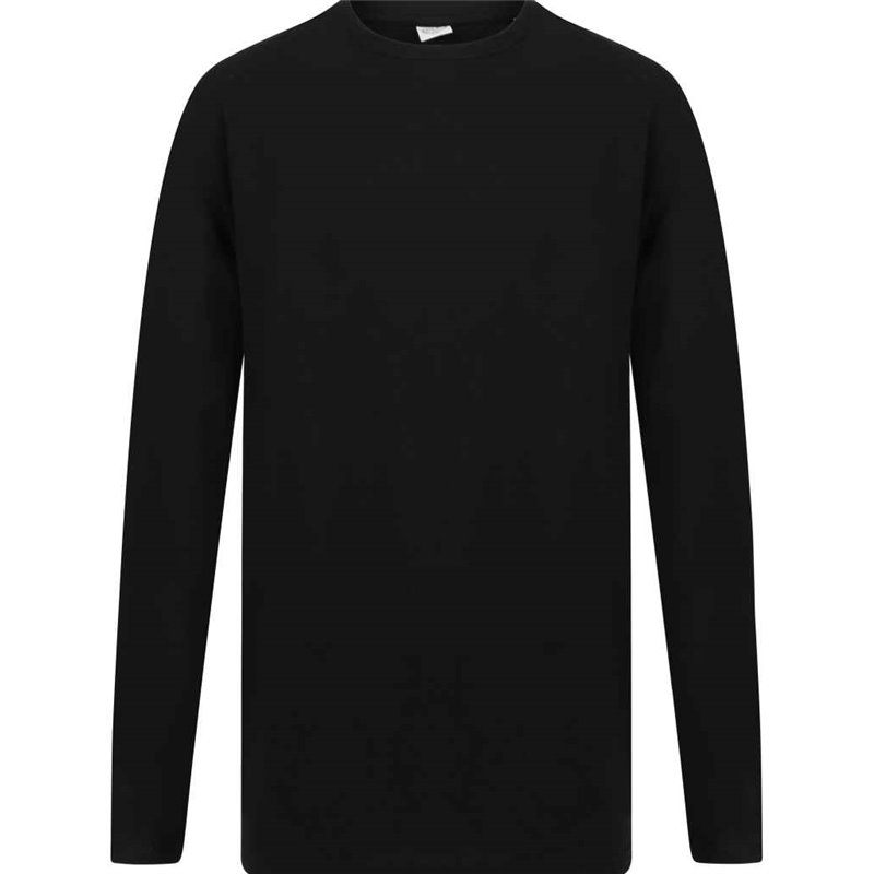 SF Men Long Sleeve Longline T-Shirt