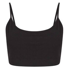 SF Ladies Sustainable Cropped Cami Vest Top