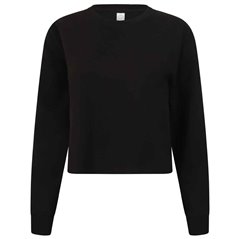 SF Ladies Cropped Slounge Sweatshirt