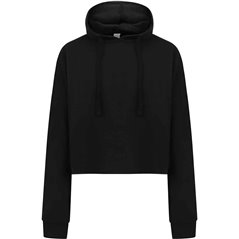 SF Ladies Cropped Slounge Hoodie