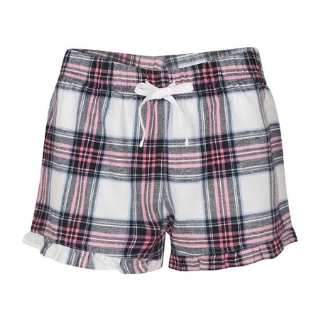 SF Ladies Tartan Frill Shorts