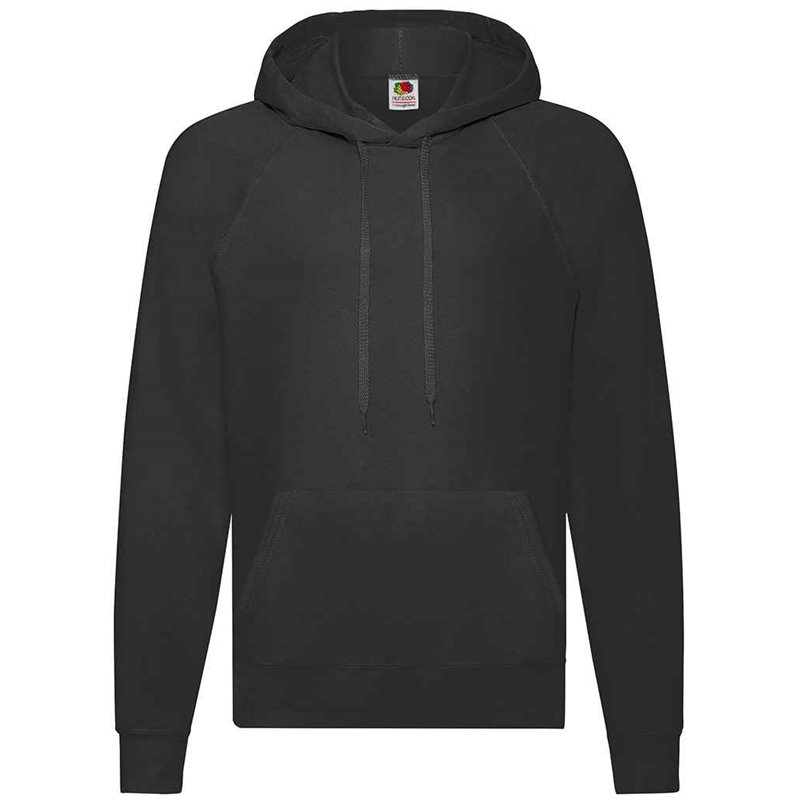 Fruit of the Loom Lightweight Hooded Sweatshirt