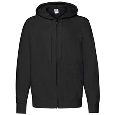 Fruit of the Loom Lightweight Zip Hooded Sweatshirt