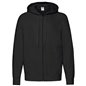 Fruit of the Loom Lightweight Zip Hooded Sweatshirt