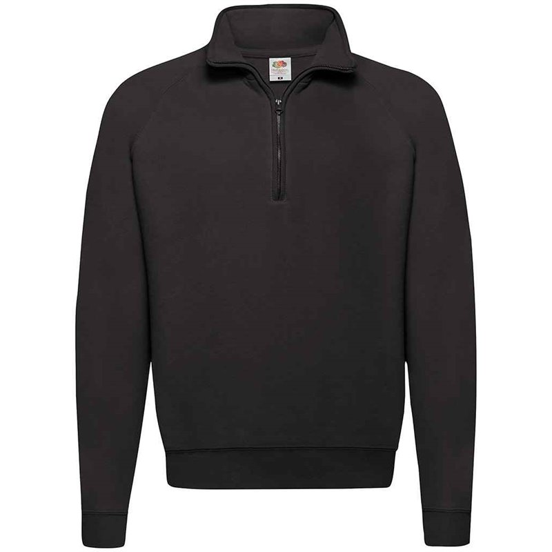 Fruit of the Loom Classic Zip Neck Sweatshirt