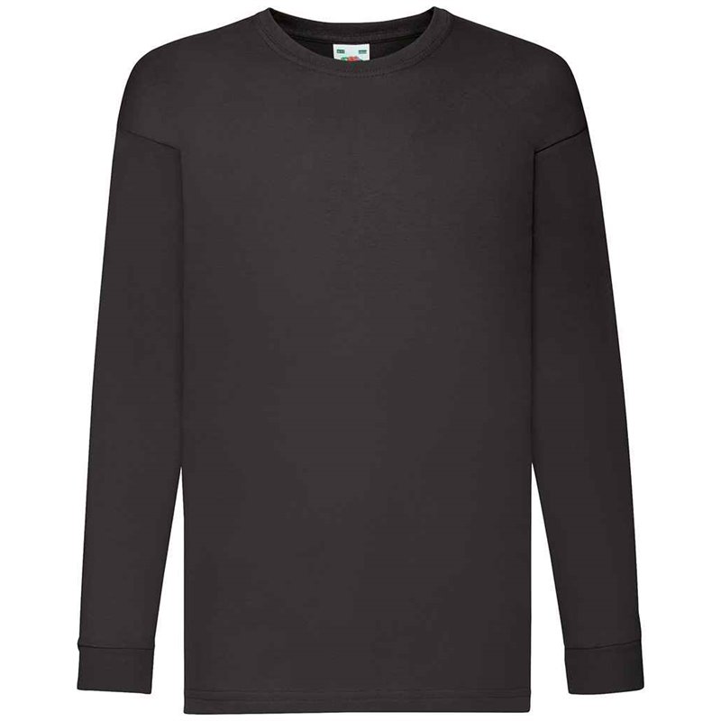 Fruit of the Loom Kids Long Sleeve Value T-Shirt