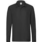 Fruit of the Loom Premium Long Sleeve Cotton Piqué Polo Shirt