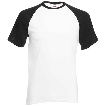 Fruit of the Loom Contrast Baseball T-Shirt