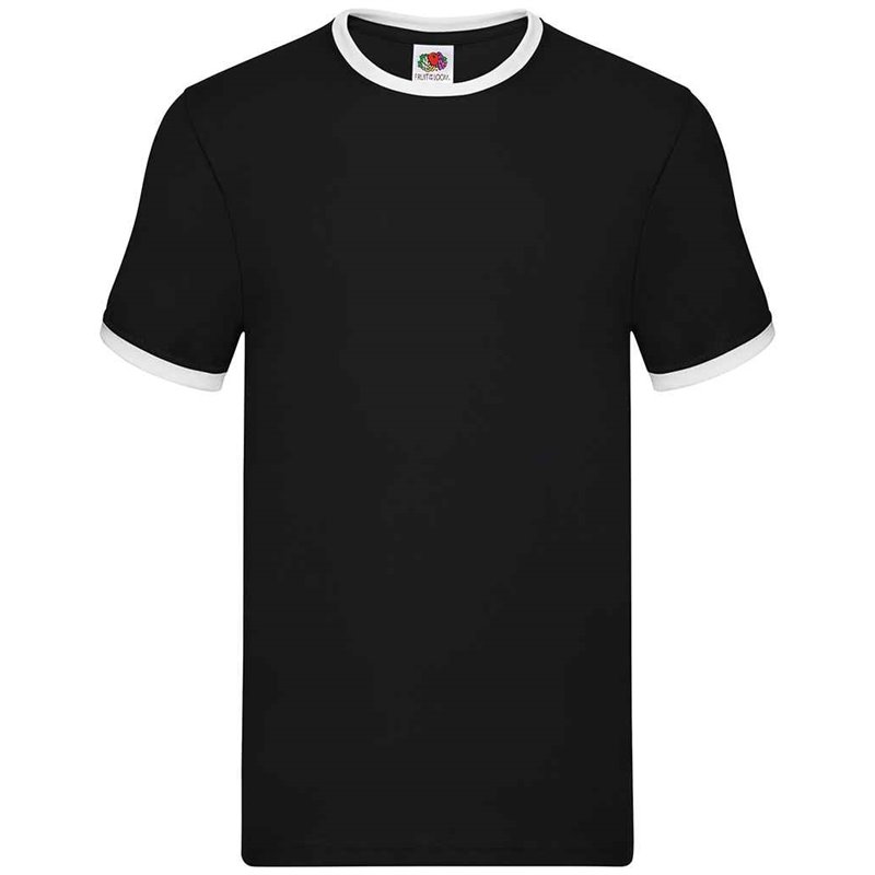 Fruit of the Loom Contrast Ringer T-Shirt