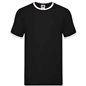 Fruit of the Loom Contrast Ringer T-Shirt