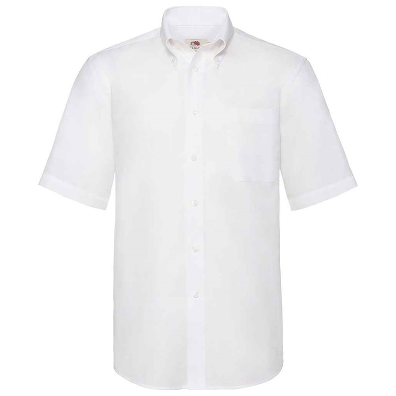 Fruit of the Loom Short Sleeve Oxford Shirt