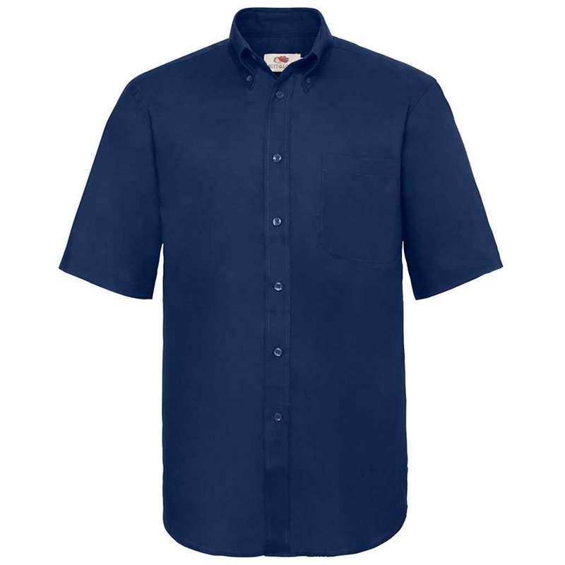 Fruit of the Loom Short Sleeve Oxford Shirt