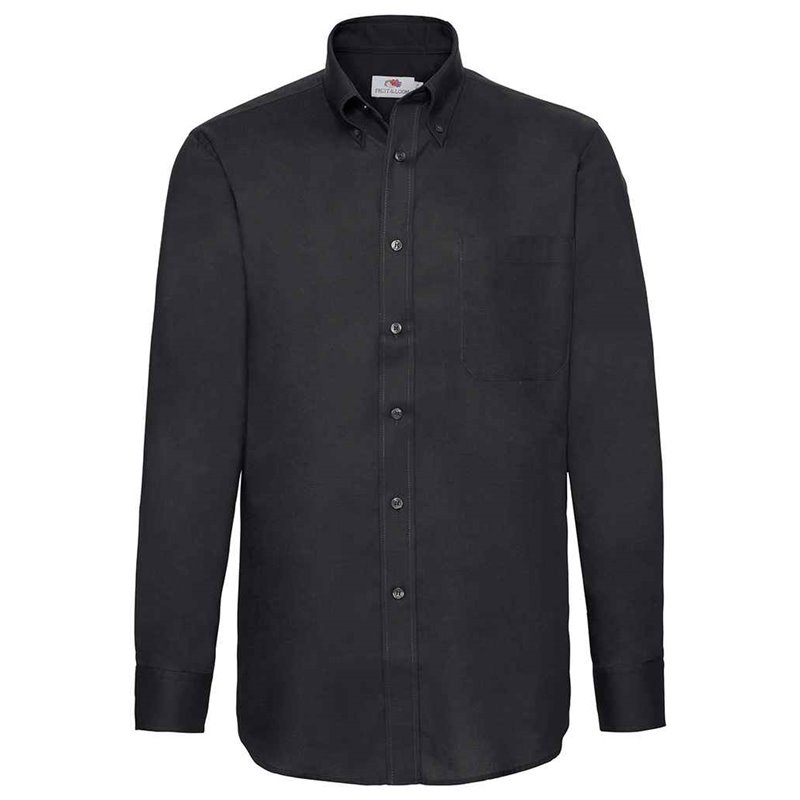 Fruit of the Loom Long Sleeve Oxford Shirt