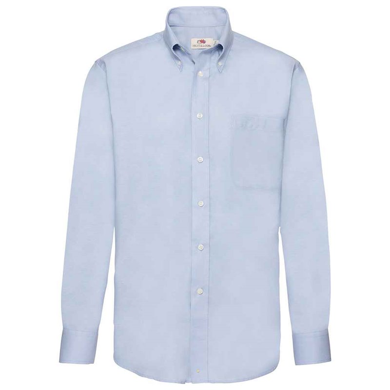 Fruit of the Loom Long Sleeve Oxford Shirt