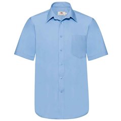 Fruit of the Loom Short Sleeve Poplin Shirt