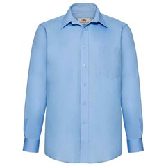 Fruit of the Loom Long Sleeve Poplin Shirt