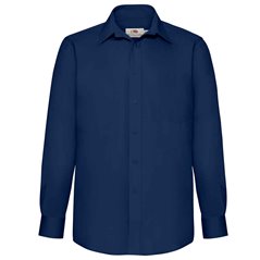 Fruit of the Loom Long Sleeve Poplin Shirt