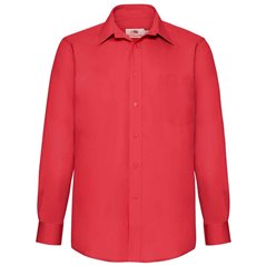 Fruit of the Loom Long Sleeve Poplin Shirt