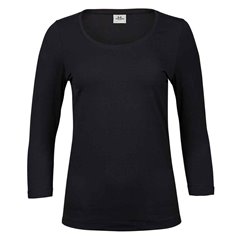 Tee Jays Ladies Stretch 3/4 Sleeve T-Shirt