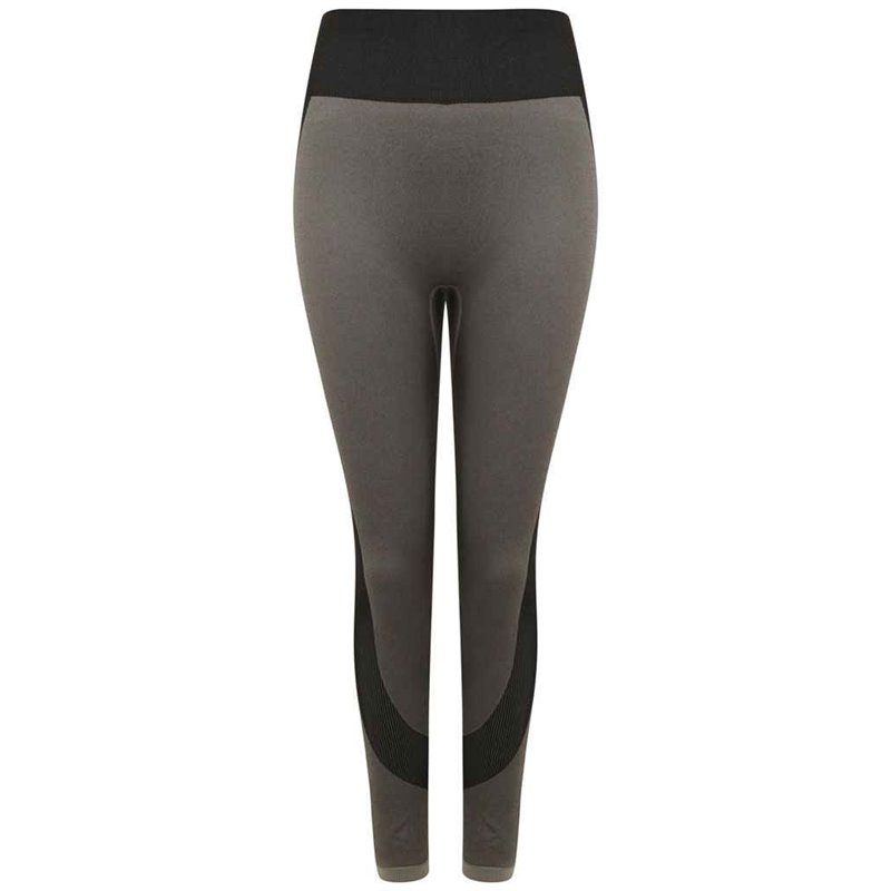 Tombo Ladies Seamless Panelled Leggings