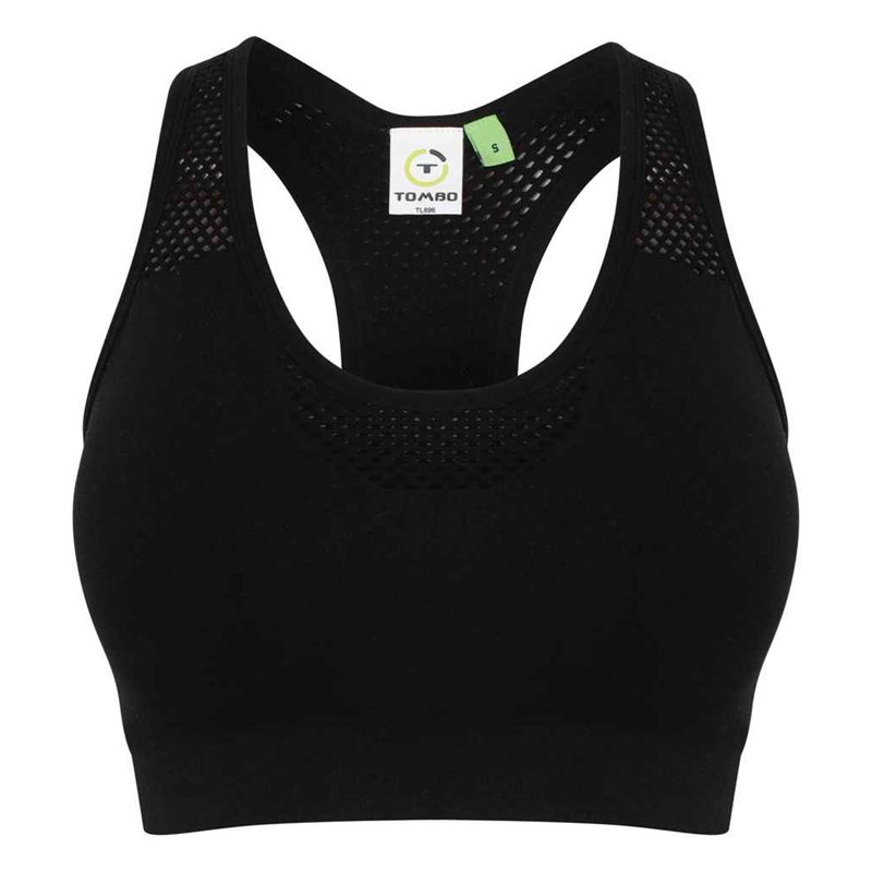 Tombo Ladies Seamless Crop Top