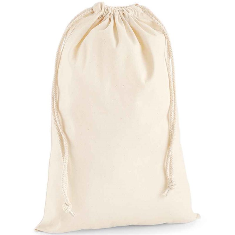 Westford Mill Premium Cotton Stuff Bag