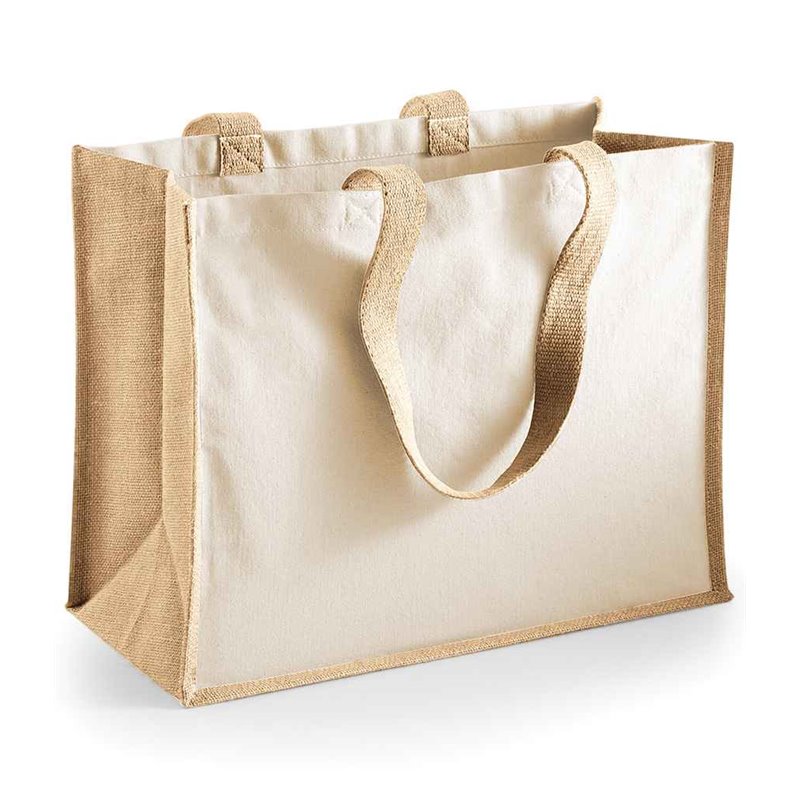 Westford Mill Printers Jute Classic Shopper