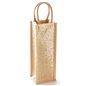 Westford Mill Shimmer Jute Bottle Bag
