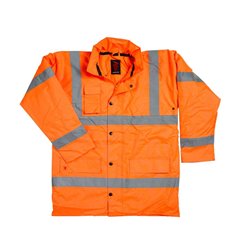 Warrior Hi-Vis Motorway Jacket