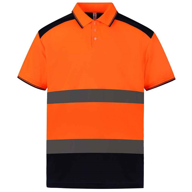 Yoko Two Tone Short Sleeve Polo Shirt