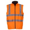 Yoko Hi-Vis Reversible Fleece Bodywarmer