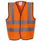 Yoko Kids Hi-Vis Two Band and Braces Waistcoat