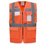 Yoko Hi-Vis Top Cool Open Mesh Executive Waistcoat
