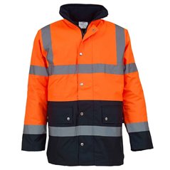 Yoko Hi-Vis Two Tone Motorway Jacket