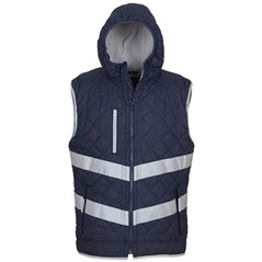 Yoko Hi-Vis Kensington Hooded Gilet