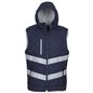 Yoko Hi-Vis Kensington Hooded Gilet