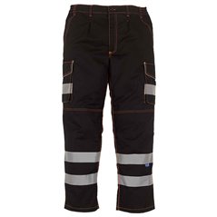 Yoko Hi-Vis Cargo Trousers with Knee Pad Pockets