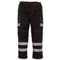 Yoko Hi-Vis Cargo Trousers with Knee Pad Pockets