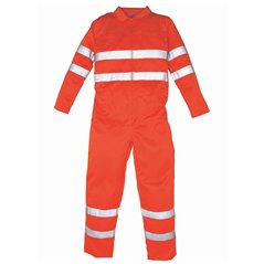 Yoko Hi-Vis Poly/Cotton Coverall